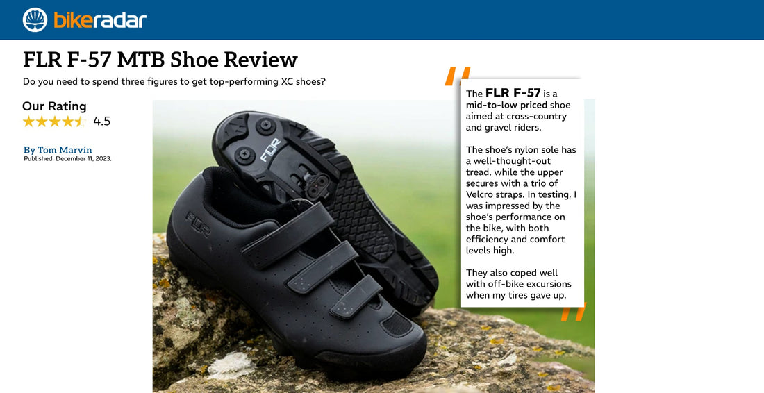 BikeRadar’s Excellent F-57 MTB Shoe Review