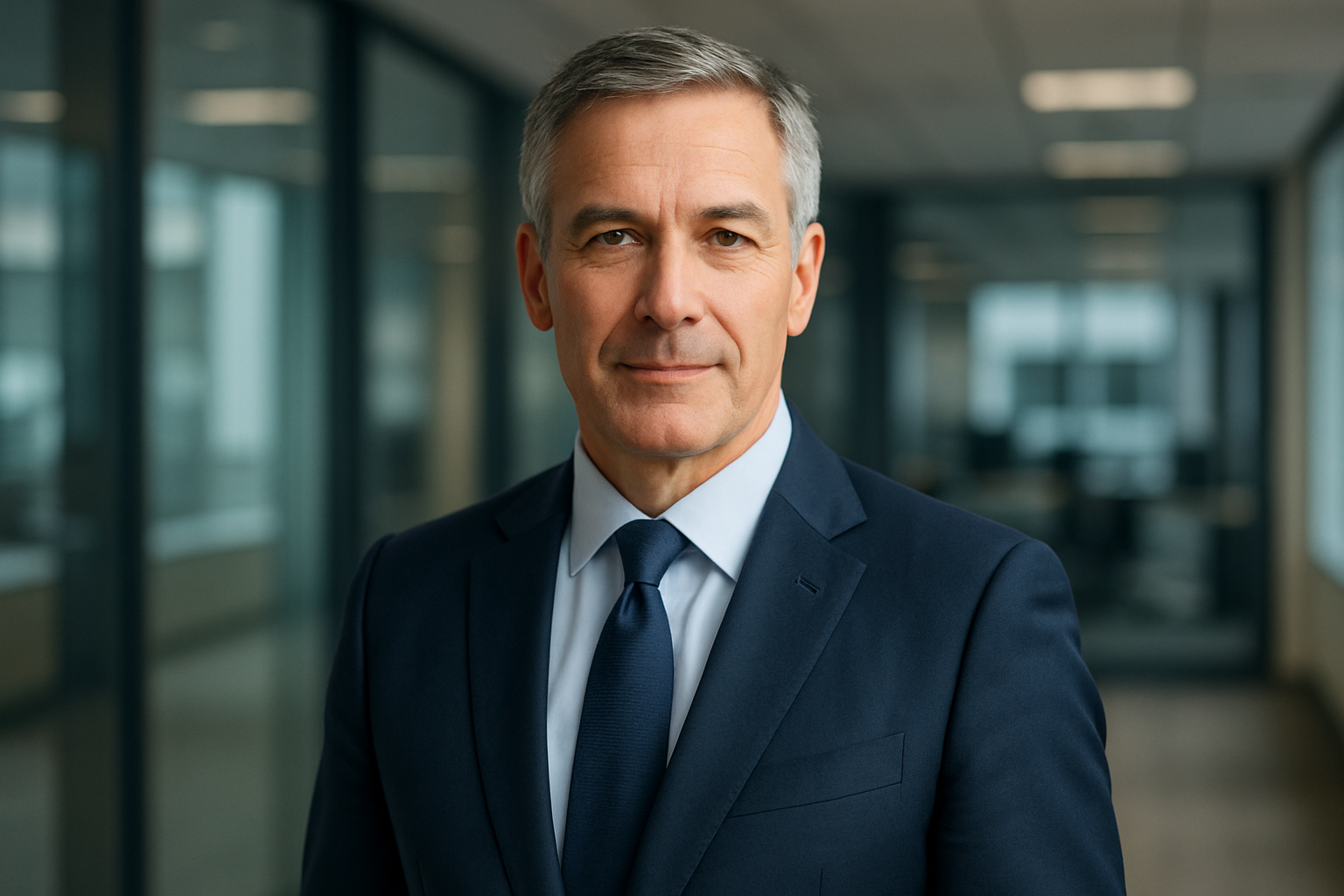 Executive businessman customer